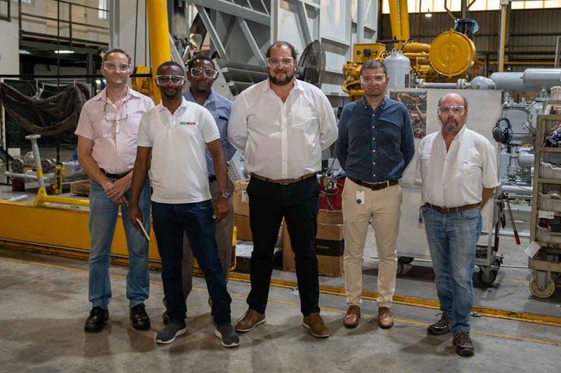The group on packaging line 2