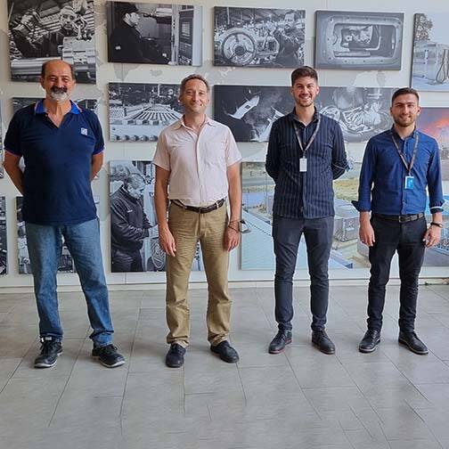 We received visits from Turkey
