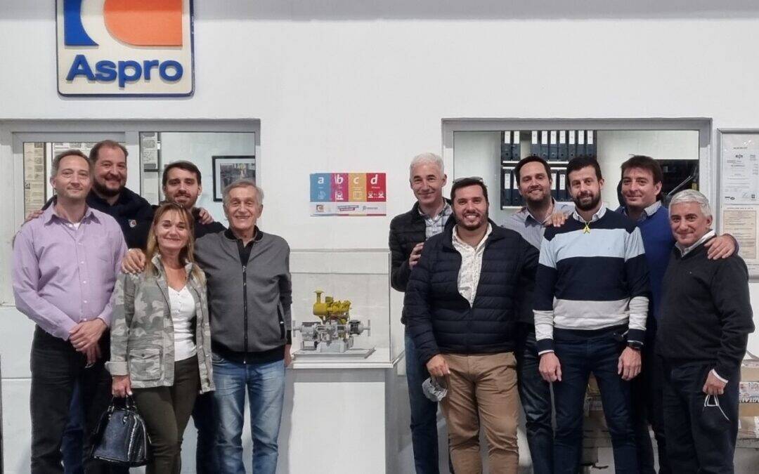 We received members of the Aspromonte family
